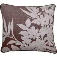 Claudia Botanical Square Cushion - Pink Mix, Cotton alternate view