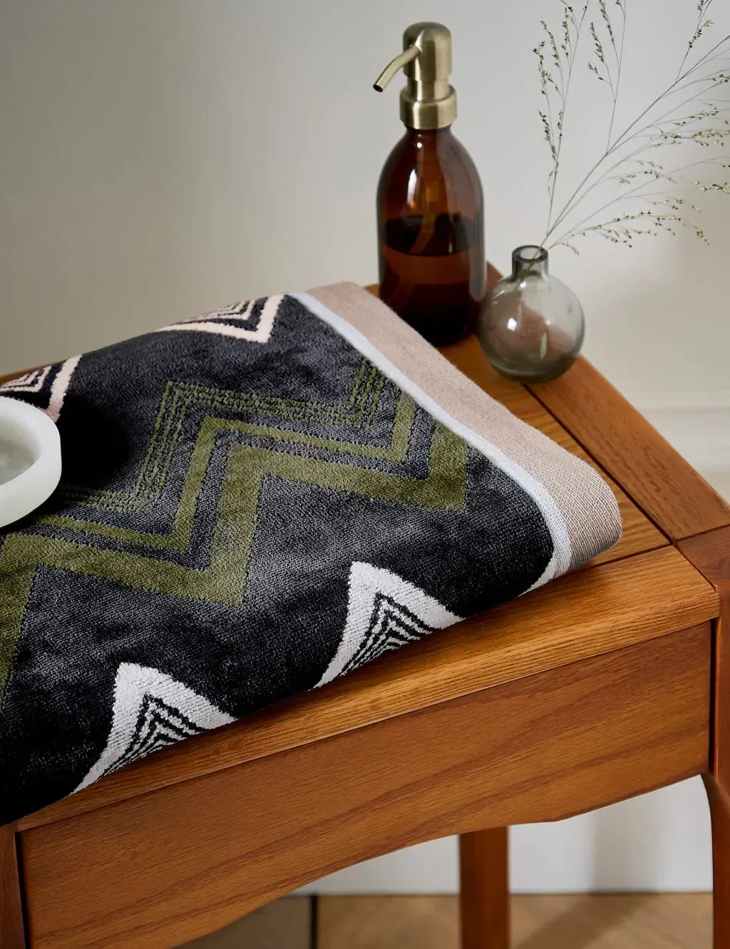Claudia Pure Cotton Towel - Charcoal Mix product