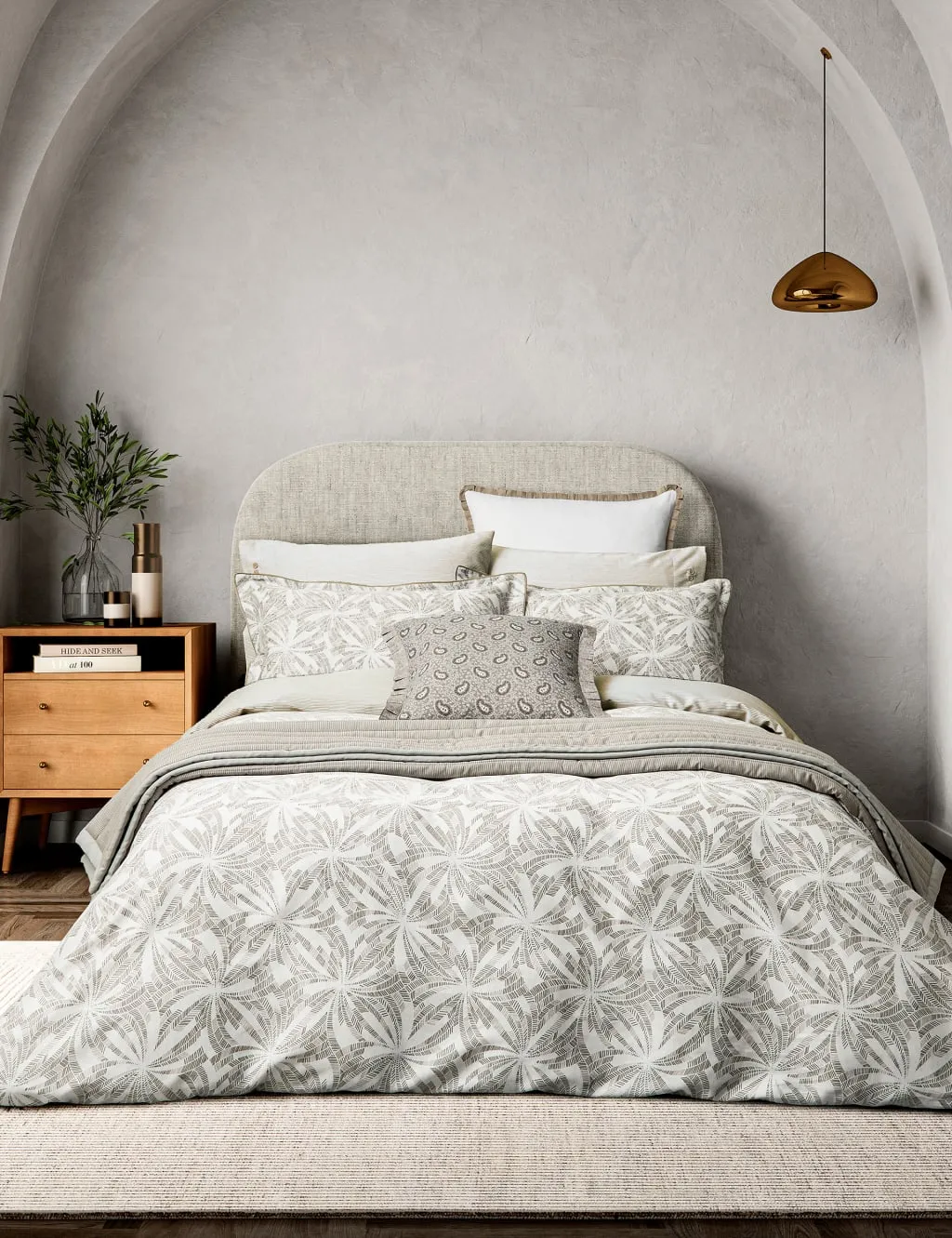 Cora Bedding Set - Natural Mix, Pure Cotton product