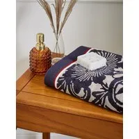 Stafford Pure Cotton Towel - Navy Mix alternate view