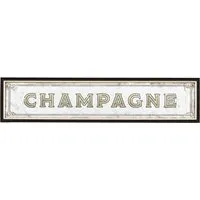 Champagne Extra Large Rectangular Mirror - Brown alternate view