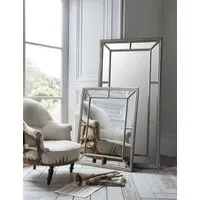 Lawson Extra Large Rectangular Wall Mirror - Silver alternate view