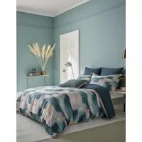 Oscillation Cotton Sateen Bedding Set - Blue Mix alternate view