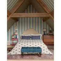 Dressage Horses Bedding Set - Cream Mix, Pure Cotton alternate view