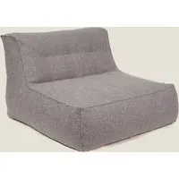Kaikoo Lounger Beanbag Chair - Grey, Bouclé alternate view