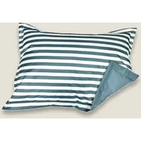Extra Large Reversible Outdoor Cushion - Blue alternate view