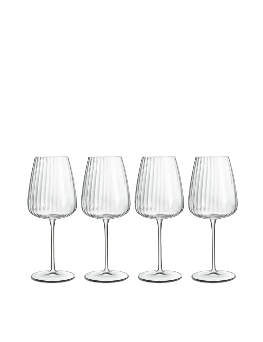 Optica Set of 4 White Wine Glasses - Glass product
