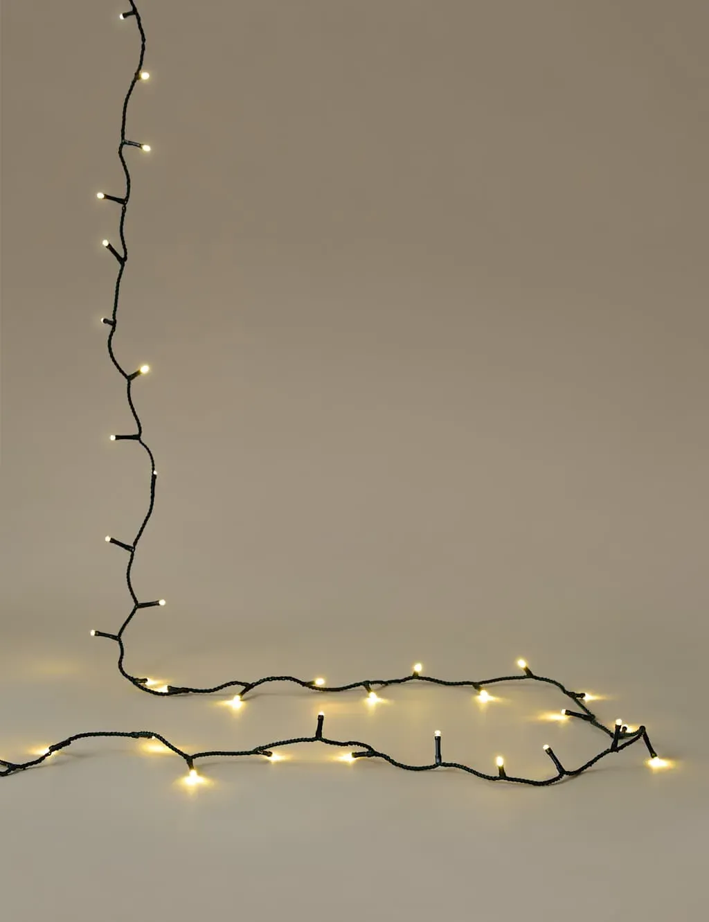 300 LED Warm White Fairy Lights with Remote - White product