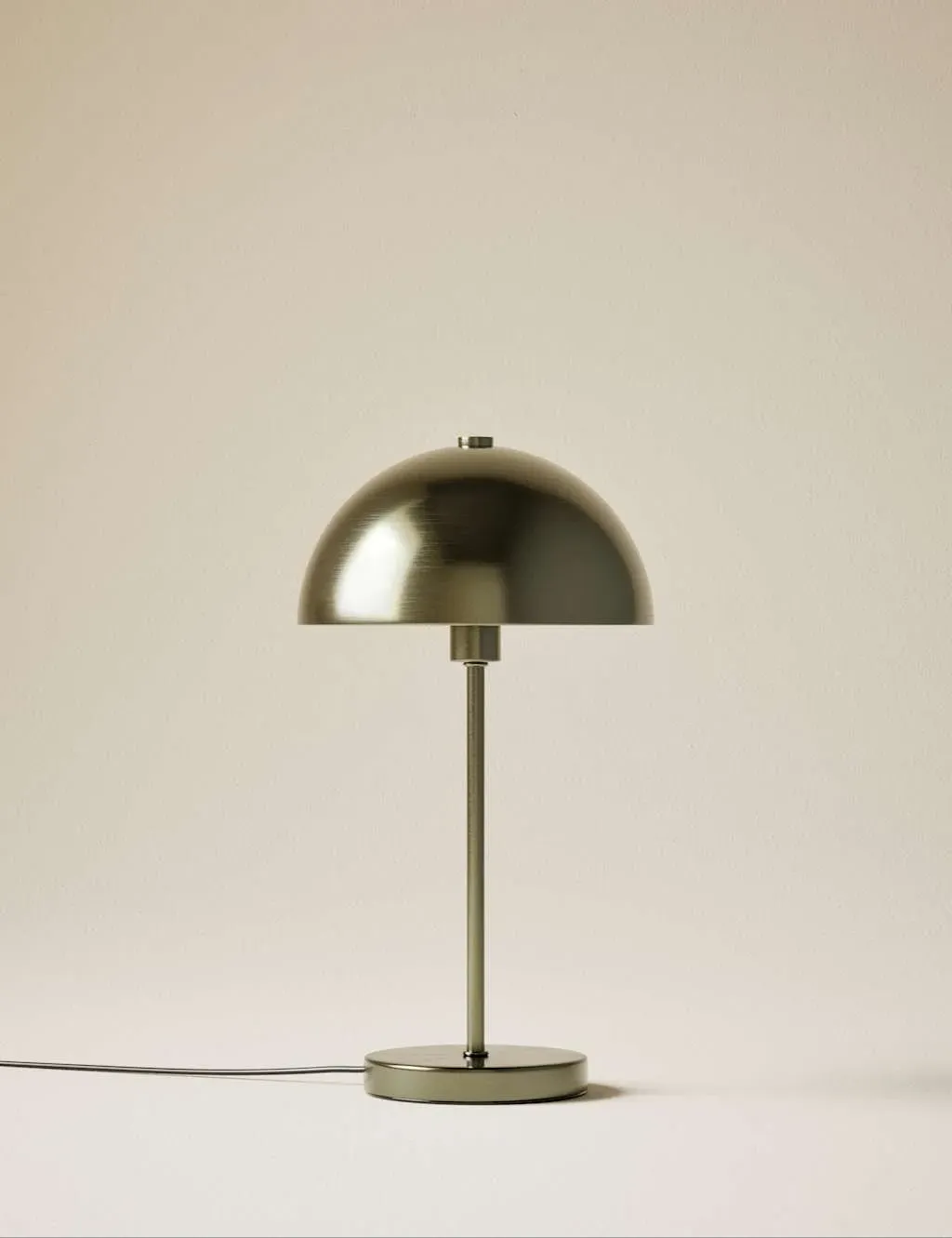 Dome Table Lamp - Antique Brass, Metal product