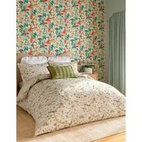 Aril's Garden Bedding Set - Green Mix, Cotton Sateen alternate view