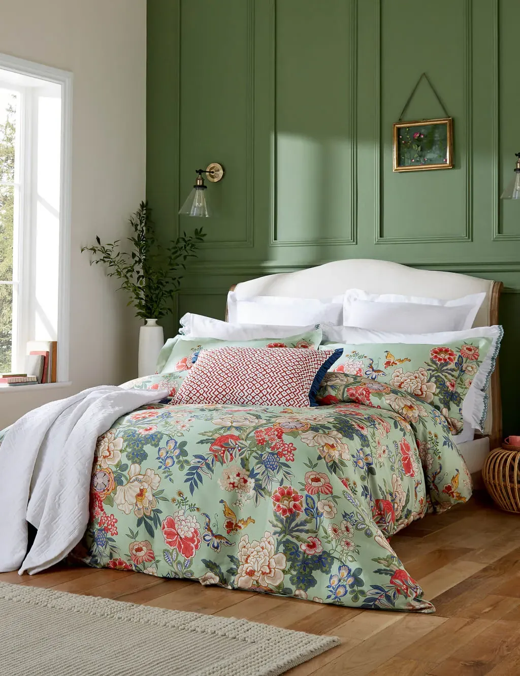 Emperor Peony Duvet Cover - Multi, Cotton Sateen product