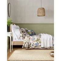 Fussang Tree Duvet Cover - Dark Blue, Cotton Sateen alternate view