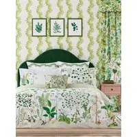 Sycamore & Oak Bedding Set - Green, Cotton Sateen alternate view