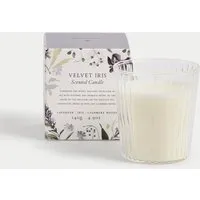 Velvet Iris Scented Candle - Purple Mix, Glass alternate view