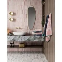 Botanical Birds Bath Towel - Pink Mix, Cotton alternate view