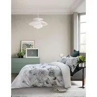 Pure Cotton Clove Floral Bedding Set - White Mix alternate view