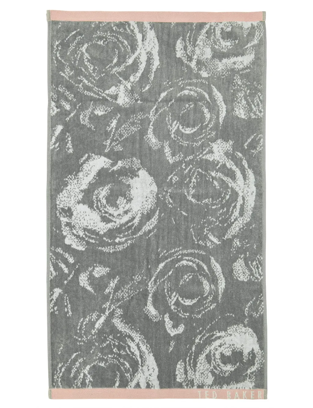 Pure Cotton Rose Bath Towel - Grey Mix, Cotton product