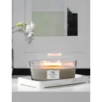 Fireside Ellipse Scented Jar Candle - Light Grey alternate view