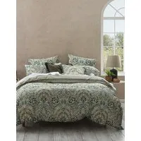 Andora Bedding Set - Green Mix, Cotton Sateen alternate view