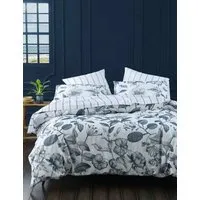 Botanical Bluestone Bedding Set - White Mix, Cotton alternate view