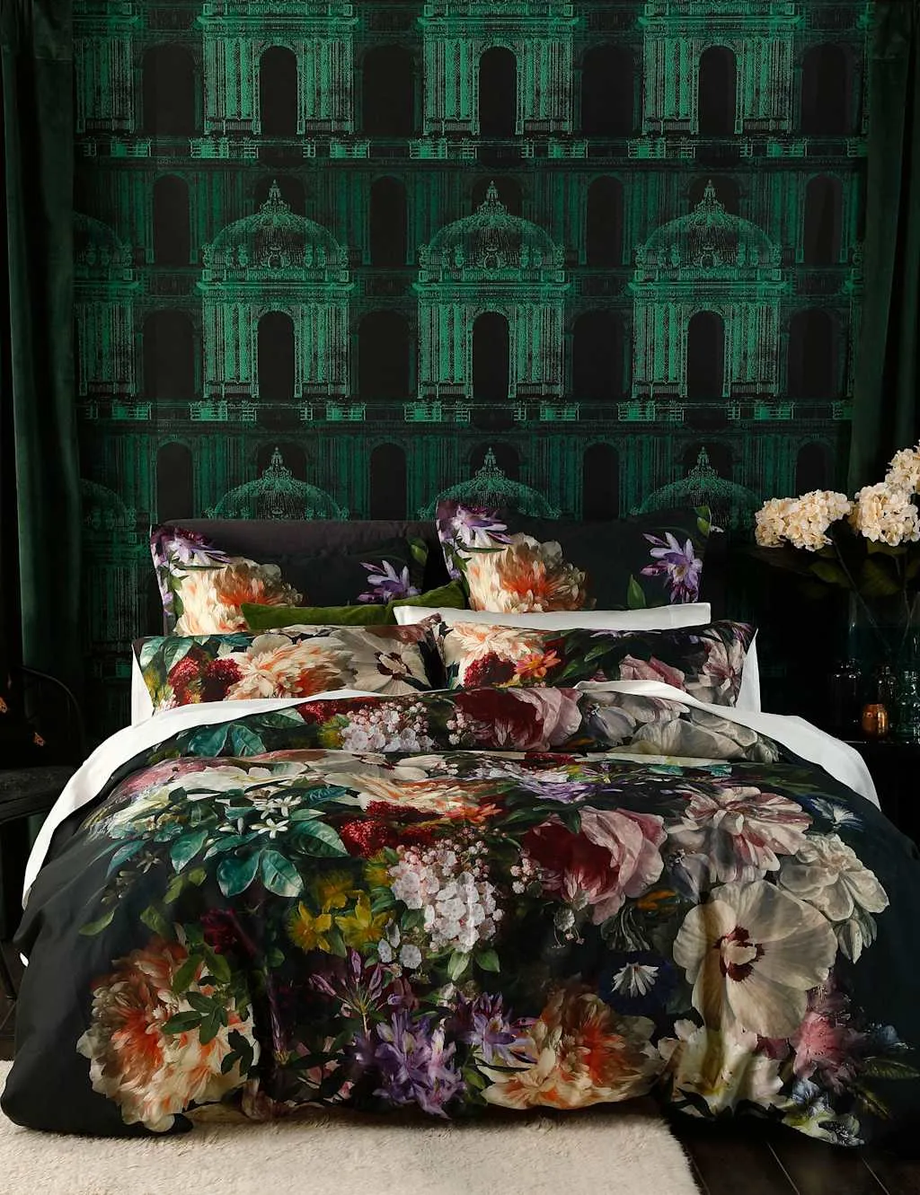 Fiori Bedding Set - Grey Mix, Pure Cotton product