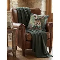 Hare Tie Cushion - Multi alternate view