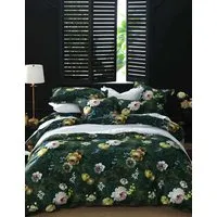 Lorenza Reversible Bedding Set - Green Mix, Pure Cotton alternate view