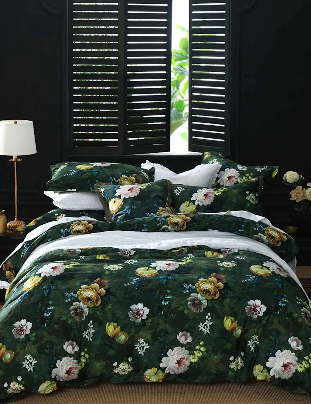 Lorenza Reversible Bedding Set - Green Mix, Pure Cotton product
