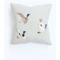 MM Linen Ducky Cushion - Cream Mix, Cotton alternate view