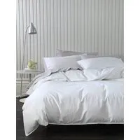 Pure Cotton Bedding Set - White alternate view