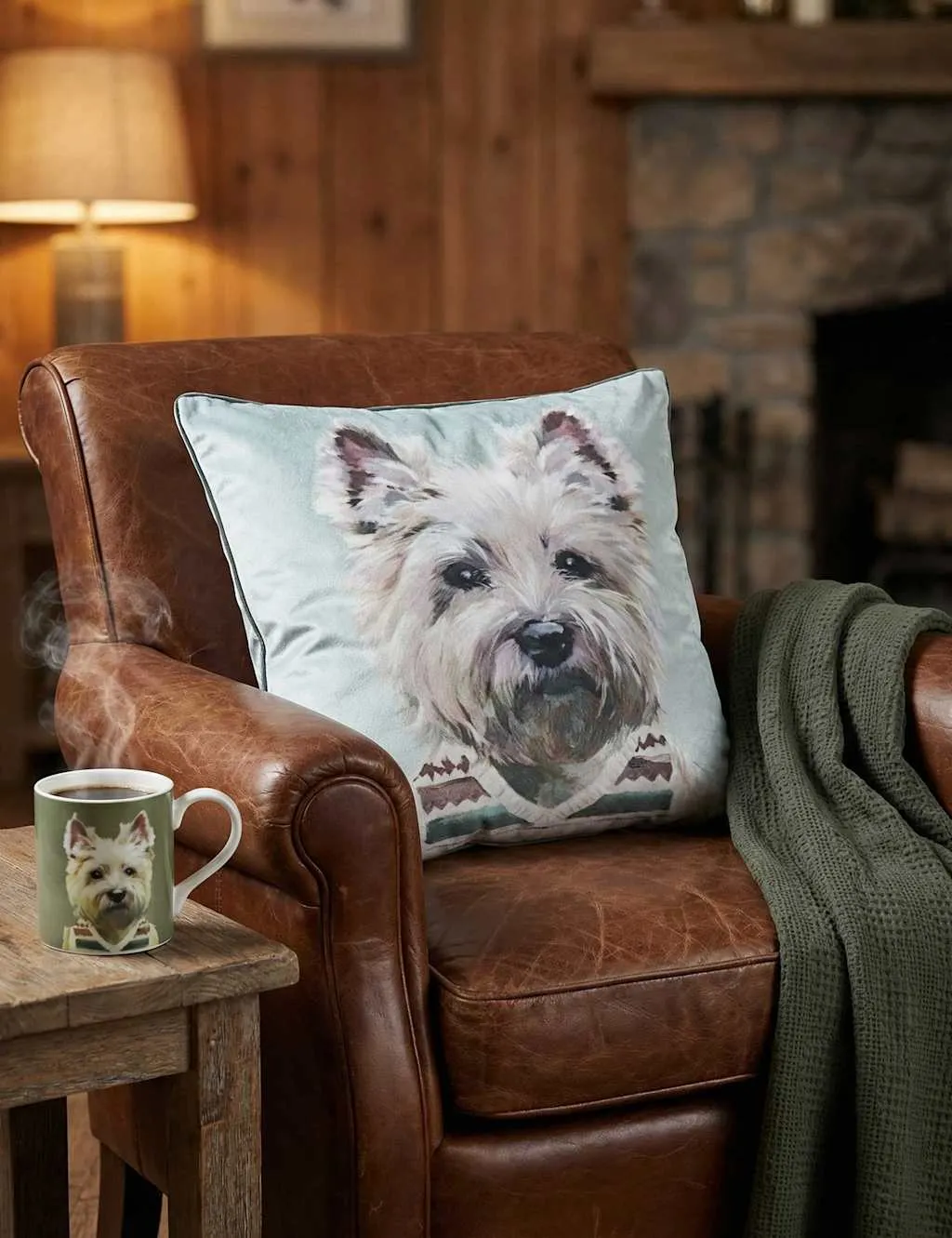Westie in a Vestie Cushion - Multi product