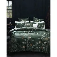 Zen Pure Cotton Bedding Set - Green Mix alternate view