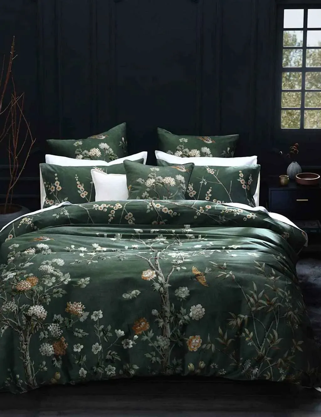 Zen Pure Cotton Bedding Set - Green Mix product