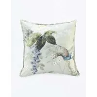 Zinnia Square Cushion - Cream Mix, Cotton alternate view