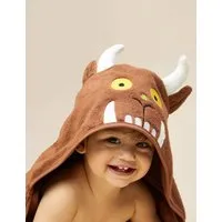 Gruffalo Pure Cotton Hooded Towel - Brown alternate view