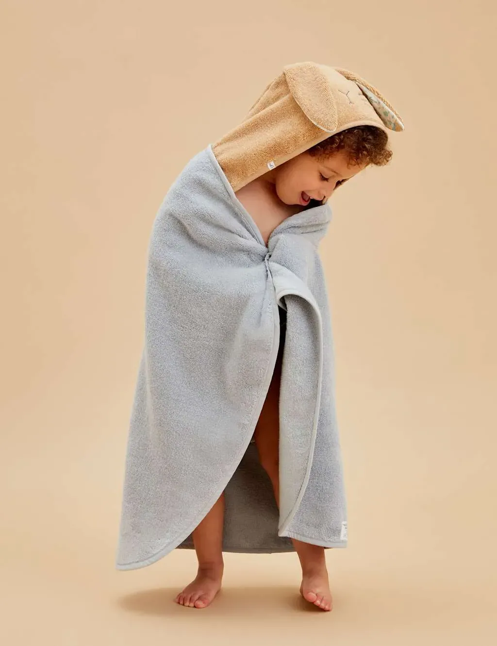 Peter Rabbit Hooded Towel - Blue Mix, Cotton product