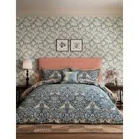 Bird Pure Cotton Bedding Set - Blue Mix alternate view