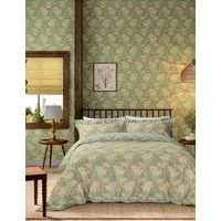 Laceflower Bedding Set - Aqua Mix, Cotton Percale alternate view