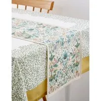 Strawberry Thief Pure Cotton Table Runner - Multi alternate view
