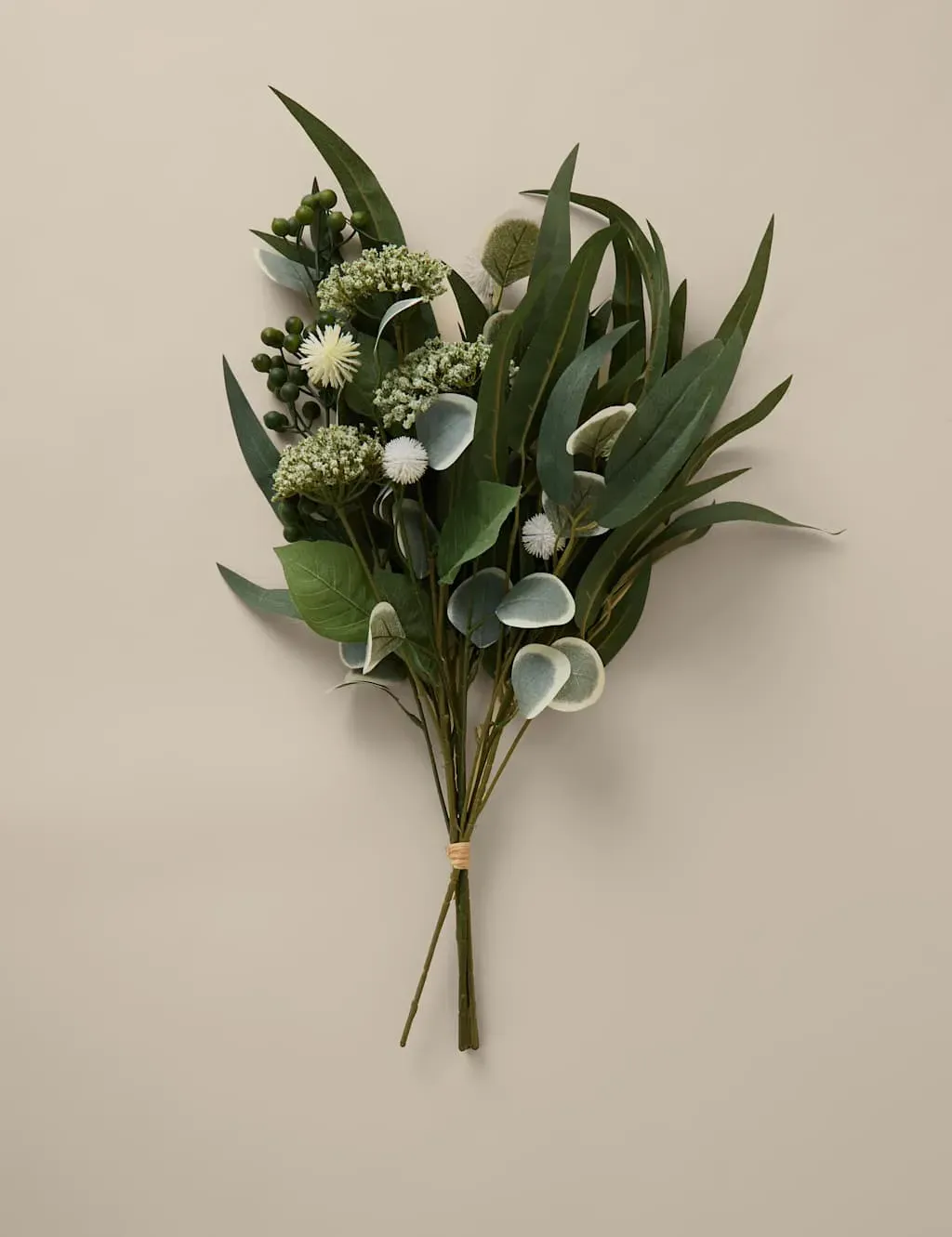 Artificial Cow Parsley Eucalyptus Bouquet - Multi product
