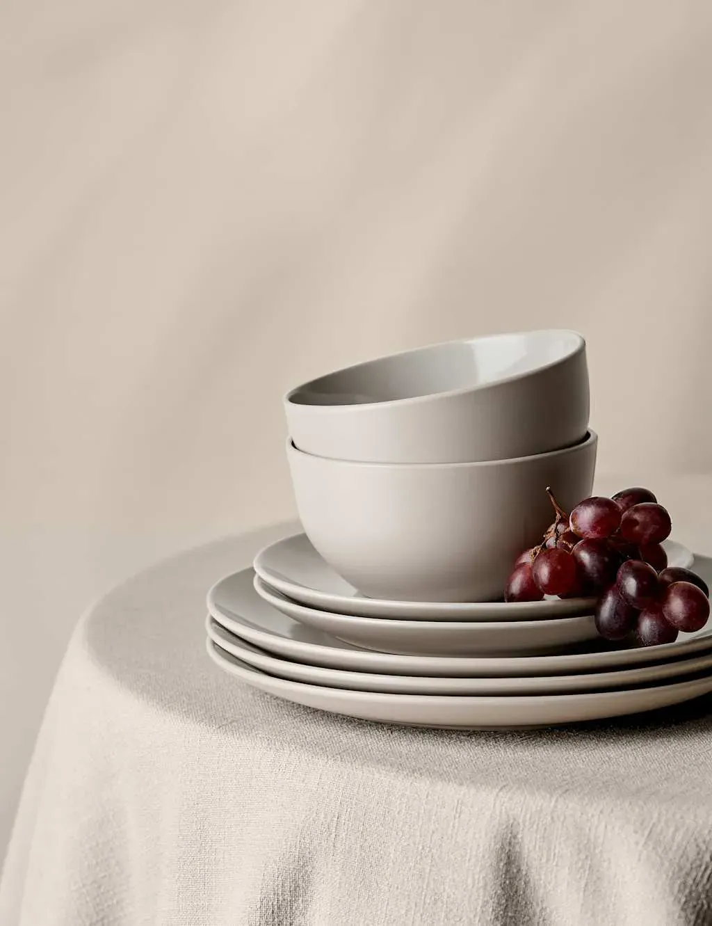 12 Piece Everyday Dinner Set - Natural, Stoneware product
