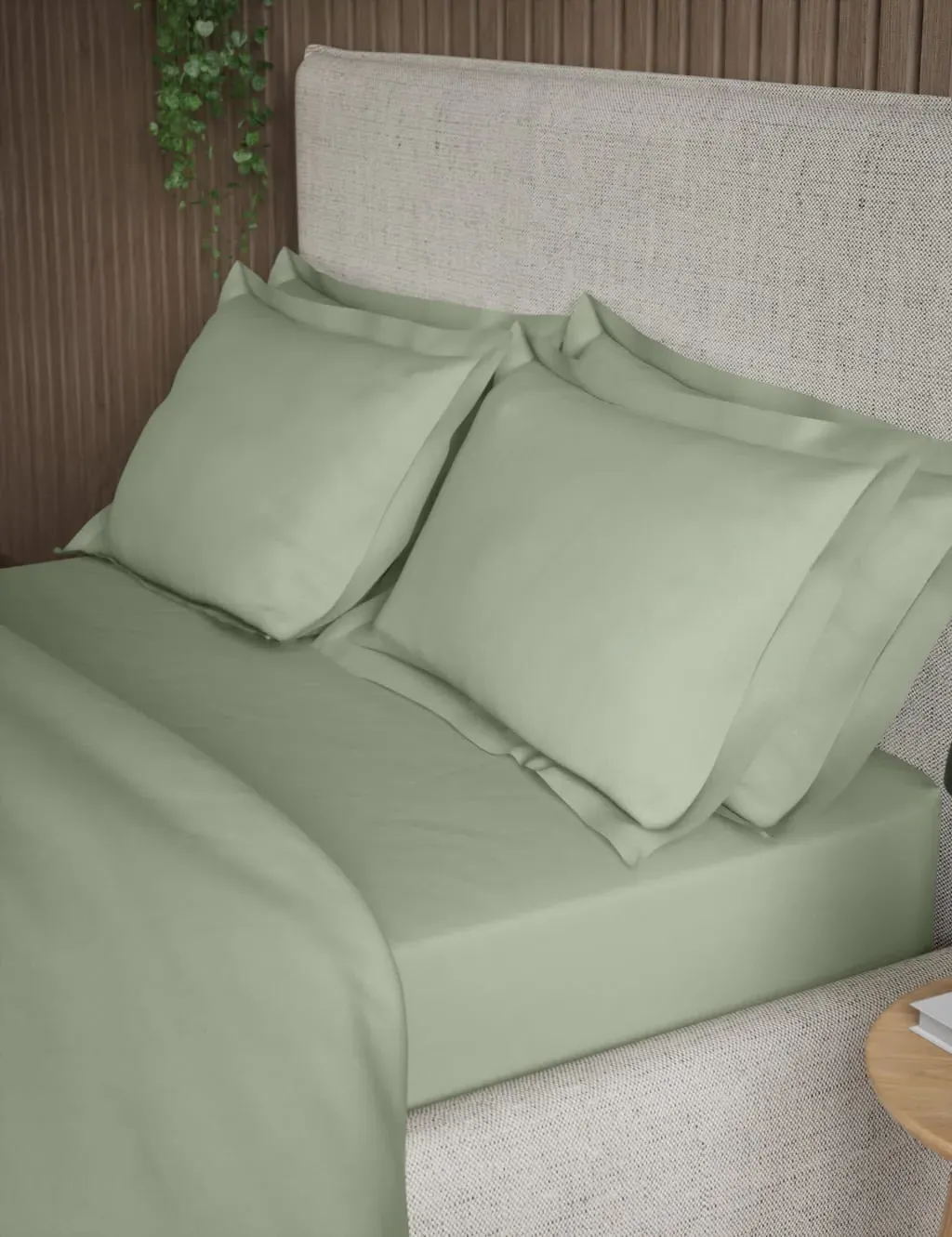 2 Pack 300 Thread Count Oxford Pillowcases - Sage, Cotton product
