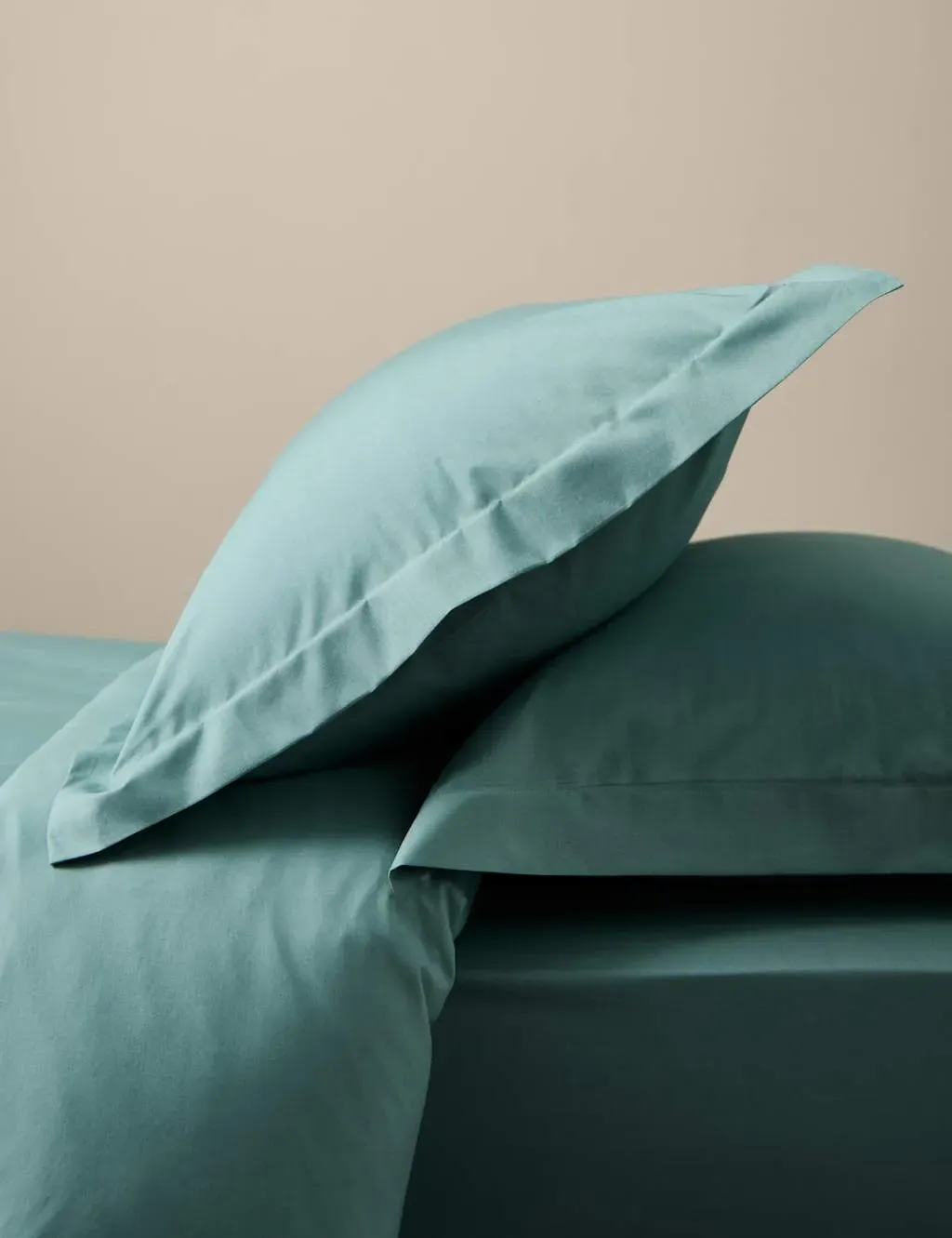 2 Pack Cotton Rich Oxford Pillowcases - Soft Teal product