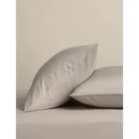 2 Pack Egyptian Cotton 400 Thread Count Pillowcases - Putty alternate view