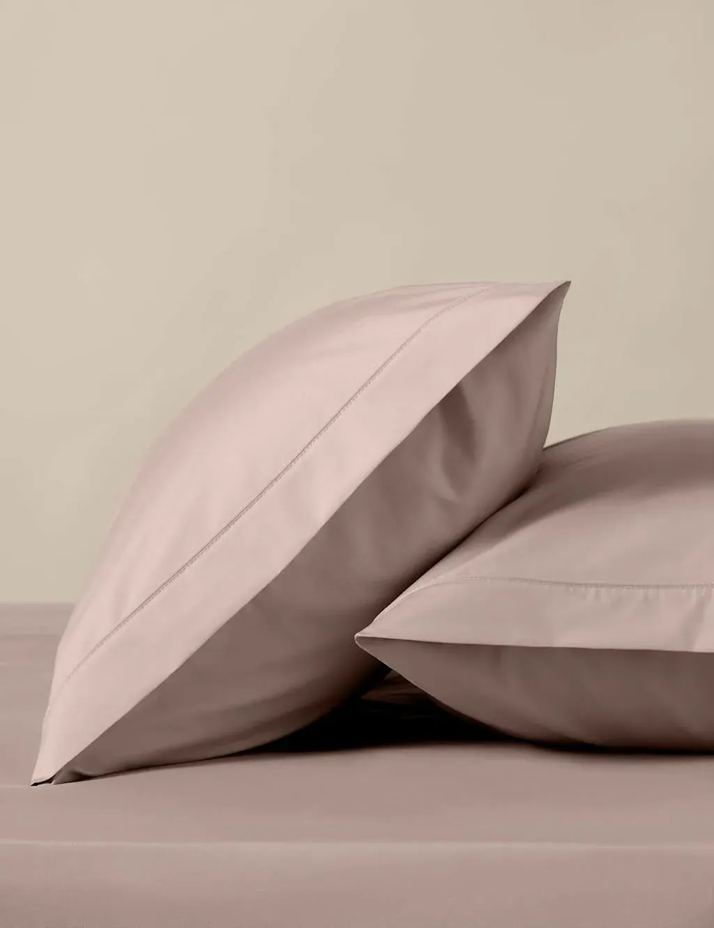 2 Pack Egyptian Cotton Pillowcases - Blush Pink product