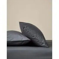 2 Pack Egyptian Cotton Pillowcases - Charcoal alternate view