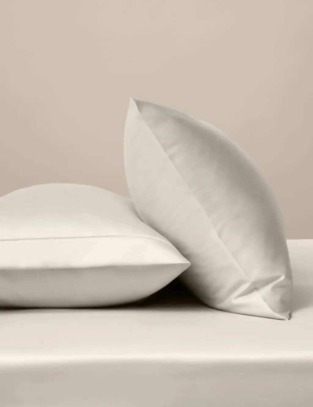2 Pack Egyptian Cotton Sateen Pillowcases - Linen product