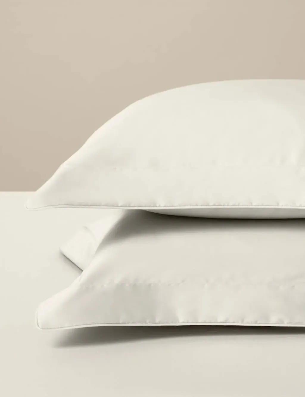 2 Pack Oxford Pillowcase 230 Thread Count - Linen, Egyptian Cotton product