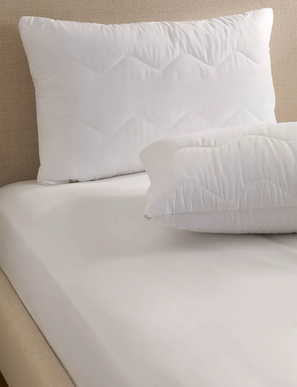 2 Pack Pillow Protectors - White product