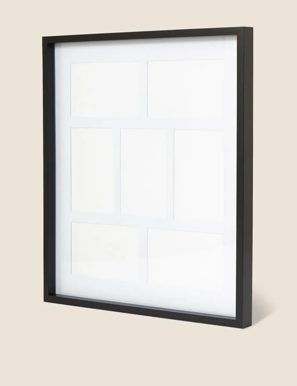 7 Aperture Photo Frame 4x6 inch - Black product